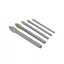 IRWIN Glas- und Fliesenbohrer-Set 5-teilig zylindrisch (4-5-6-8-10 mm)