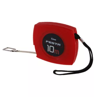 FESTA Maßband 10 mx 10 mm Stahl geschlossen