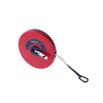 FESTA Maßband 20 m x 14 mm Glasfaser geschlossen