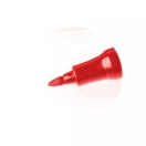 Der Marker fühlte sich rot dünn an