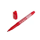 Der Marker fühlte sich rot dünn an