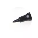 Marker fühlte sich schwarz dünn an