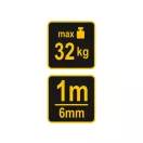 VOREL Hängewaage 32 kg Feder