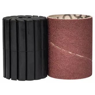 BOSCH Dorn- und Schleifhülsen-Set 60 mm Körnung 80