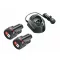 BOSCH Batterieset PBA 12V / 2 x 1,5 Ah Batterie + Ladegerät GAL 1210 CV