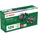 BOSCH Batterieset PBA 12V / 2 x 1,5 Ah Batterie + Ladegerät GAL 1210 CV