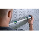 BOSCH Professional Wasserwaage Aluminiumgehäuse 600 mm, Spiegelwasserwaage, schmal