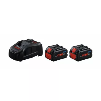   BOSCH Akku-Set ProCORE 18 V / 2 x 5,5 Ah Akku + GAL 1880 CV Schnellladegerät