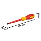 BOSCH Schraubendreher PZ3 x 125 mm isoliert bis 1000 V