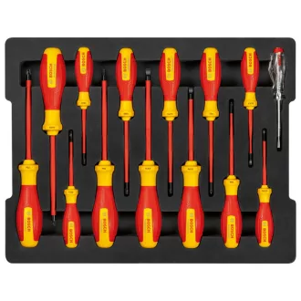 BOSCH Schraubendrehersatz 14-teilig isoliert bis 1000 V