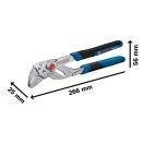BOSCH Wasserpumpenzange verstärkt 250 mm CrV (max.: 48 mm)