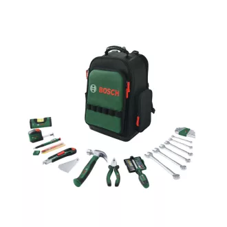 BOSCH Rucksack mit 60-teiligem Werkzeugset