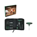 BOSCH Adventskalender mit 33-teiligem Werkzeugset und Aufbewahrungstasche