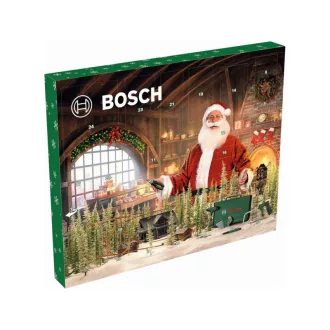   BOSCH 2025 Adventskalender-Paket mit 41-teiliger Werkzeugausstattung und Tragetasche