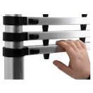 VOREL Teleskopleiter 13 Grad 3,8 m Aluminium