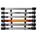 VOREL Teleskopleiter 13 Grad 3,8 m Aluminium