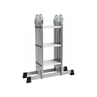 VOREL Leiter multifunktional 4 x 3 Stufen
