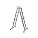 VOREL Leiter multifunktional 4 x 3 Stufen