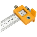 VOREL Verstellbare Bohrschablone 200 x 250 mm