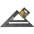 VOREL Fuß rechtwinkliges Lineal 250 x 180 mm Aluminium