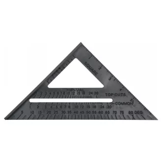 VOREL Fuß rechtwinkliges Lineal 180 mm