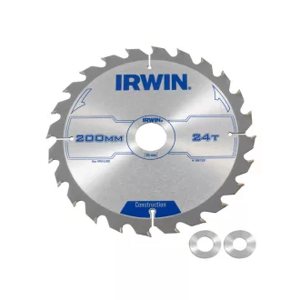 IRWIN Sägeblatt für Holz 200 x 30 mm / 24T