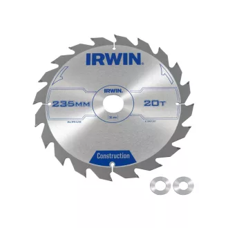 IRWIN Sägeblatt für Holz 235 x 30 mm / 20T