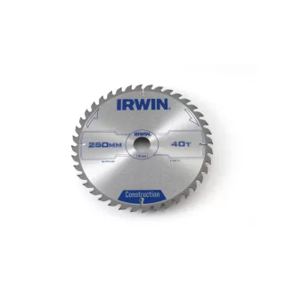 IRWIN Sägeblatt für Holz 250 x 30 mm / 40T