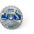 IRWIN Sägeblatt für Holz 150 x 20 mm / 24T