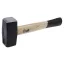 Steinbrechhammer 1.500 g mit Holzstiel