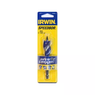IRWIN Holzbohrer 18 x 105 mm Bit Blue Groove 6x