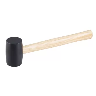 Gummihammer 400 g, Holzstiel 55 mm