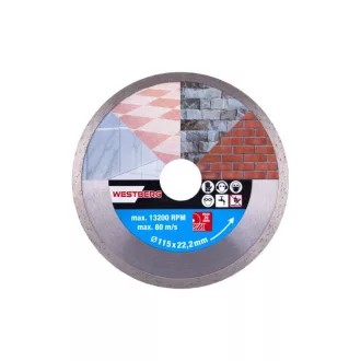   DIAMANT Diamant-Trennscheibe 115 x 1,8 x 5,0 x 22,2 mm durchgehend