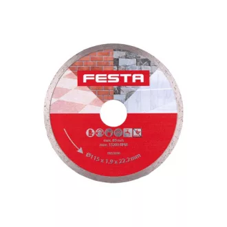 FESTA Diamant-Trennscheibe 115 x 2,0 x 22,2 mm durchgehend