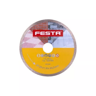 FESTA Diamant-Trennscheibe 125 x 2,0 x 22,2 mm durchgehend