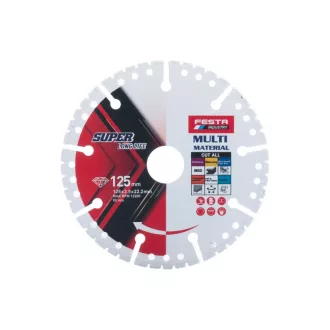   FESTA Universal-Diamanttrennscheibe 125 x 1,8 x 22,2 mm segmentiert