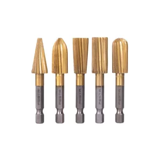 FESTA Rotfeilen-Set, 5-teilig