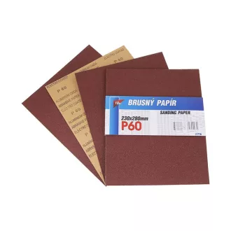 Schleifpapier A4 P60 (10 Stück)