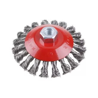 FESTA Schräggedrehte Rundbürste M14 115 mm Stahl