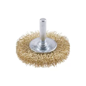 FESTA Pin-Rundbürste 50 mm Messingbeschichtung