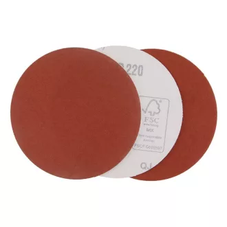 Klettfaserscheibe 125 mm P220 (3 Stück)