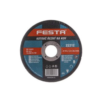 FESTA Trennscheibe für Metall 115 x 1,2 x 22,2 mm