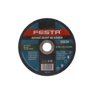 FESTA Trennscheibe für Stein 150 x 2,5 x 22,2 mm