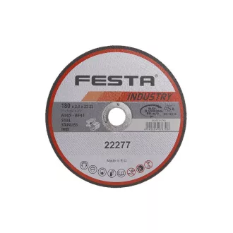 FESTA INDUSTRY Trennscheibe für Metall 180 x 2,0 x 22,2 mm