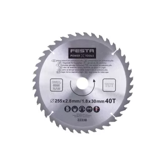 FESTA Sägeblatt 255/2,8/30 mm 40 Zähne