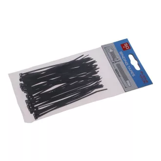 Kabelbinder 120 x 2,5 mm schwarz (50 Stück)