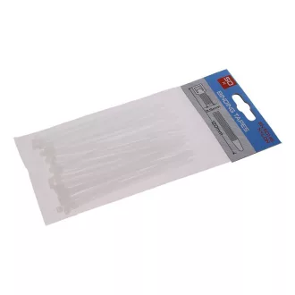 Kabelbinder 120 x 2,5 mm weiß (50 Stück)