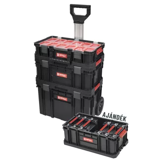   QBRICK SYSTEM TWO SET Vario + SYSTEM TWO Werkzeugkoffer FLEX 200 + 6 Multi-Organizer