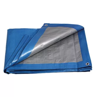Profi Abdeckplane 24 m2 (4 x 6 m) 140 g/m2 blau