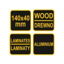 VOREL Gipskartonplatte 140 x 40 mm